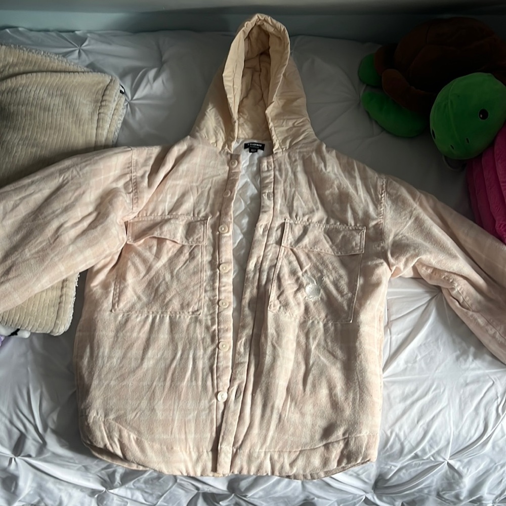 PINK PLAYBOY FLANNEL